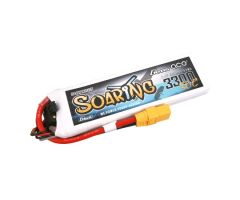3300mAh 7.4V 30C 2S1P Lipo Battery Pack with XT90 plug Gens ace G-Tech Soaring 