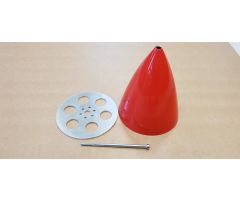 TURBO RAVEN CFK spinner rot (ø130mm)