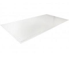 Polystyrol Plates white 250x500 mm  (0,3 - 5,0 mm)