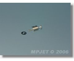 MICRO SCREW-LOCK PUSHROD CONNECTOR SNAP 1 MM  2 ps
