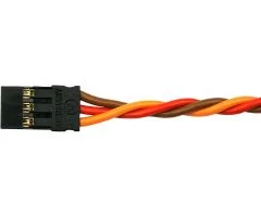 Servo kabel JR, ženski prikluček  0,25 mm², PVC, pleten