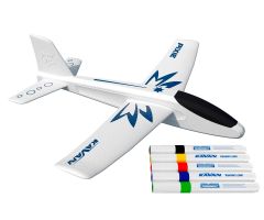 KAVAN Pixie handlaunch glider EPP - white inc. markers