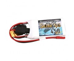 Gens ace G-Tech Soaring 450mAh 7.4V 30C 2S1P Lipo Battery Pack with JST-SYP Plug
