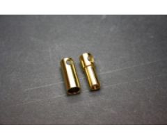 5,5 mm Gold Steckverbinder