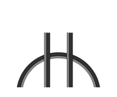 Servo kabel ploščat  črn 0,33mm2 / 22AWG 1m 