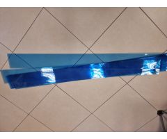 Plošča za izdelovanje kabin -Modra 1480X140 mm 1,0 mm